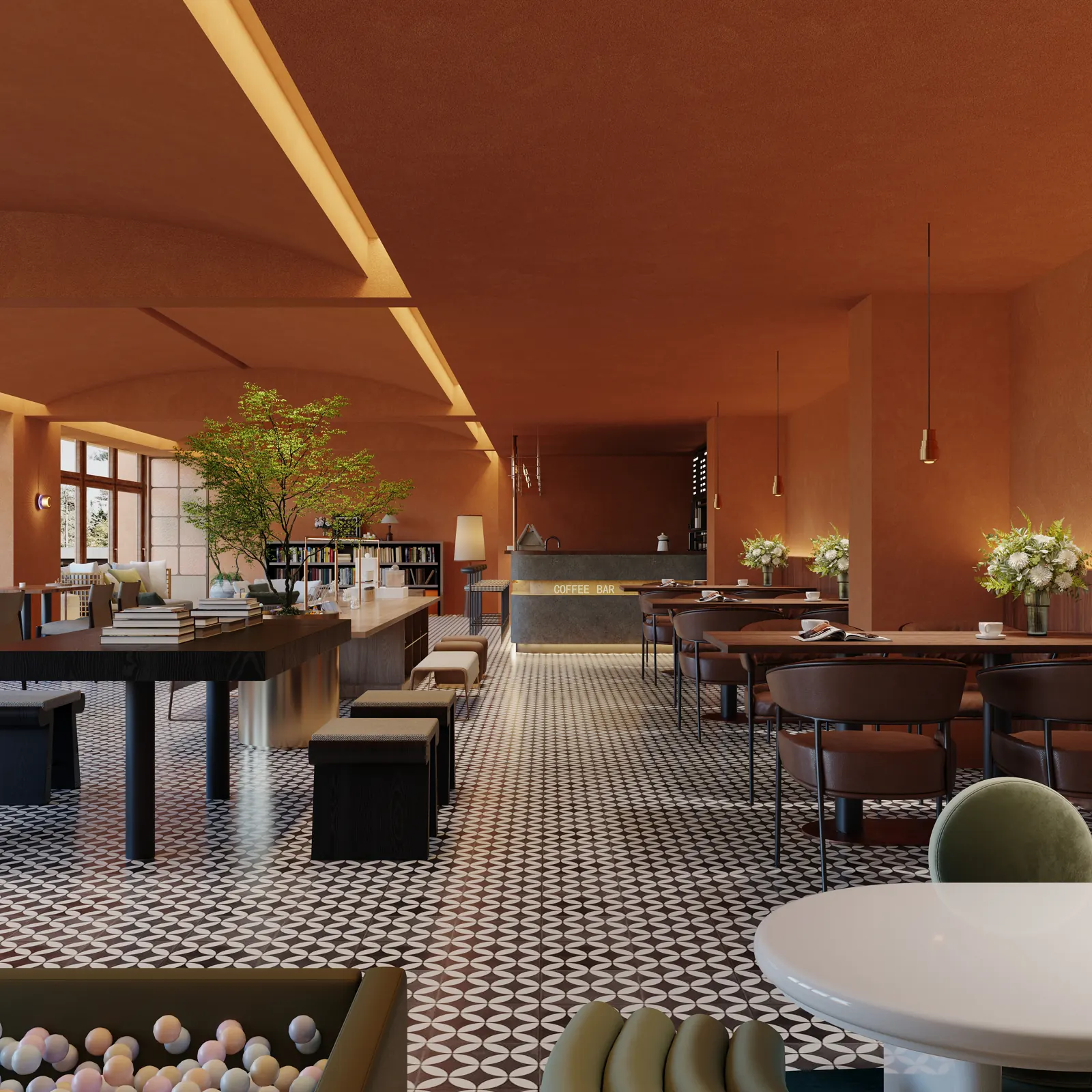 Café lounge