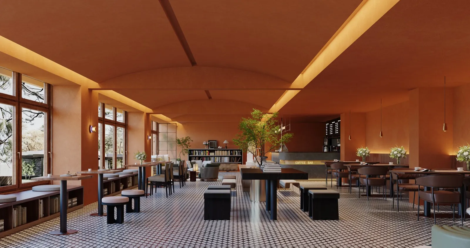 Café lounge