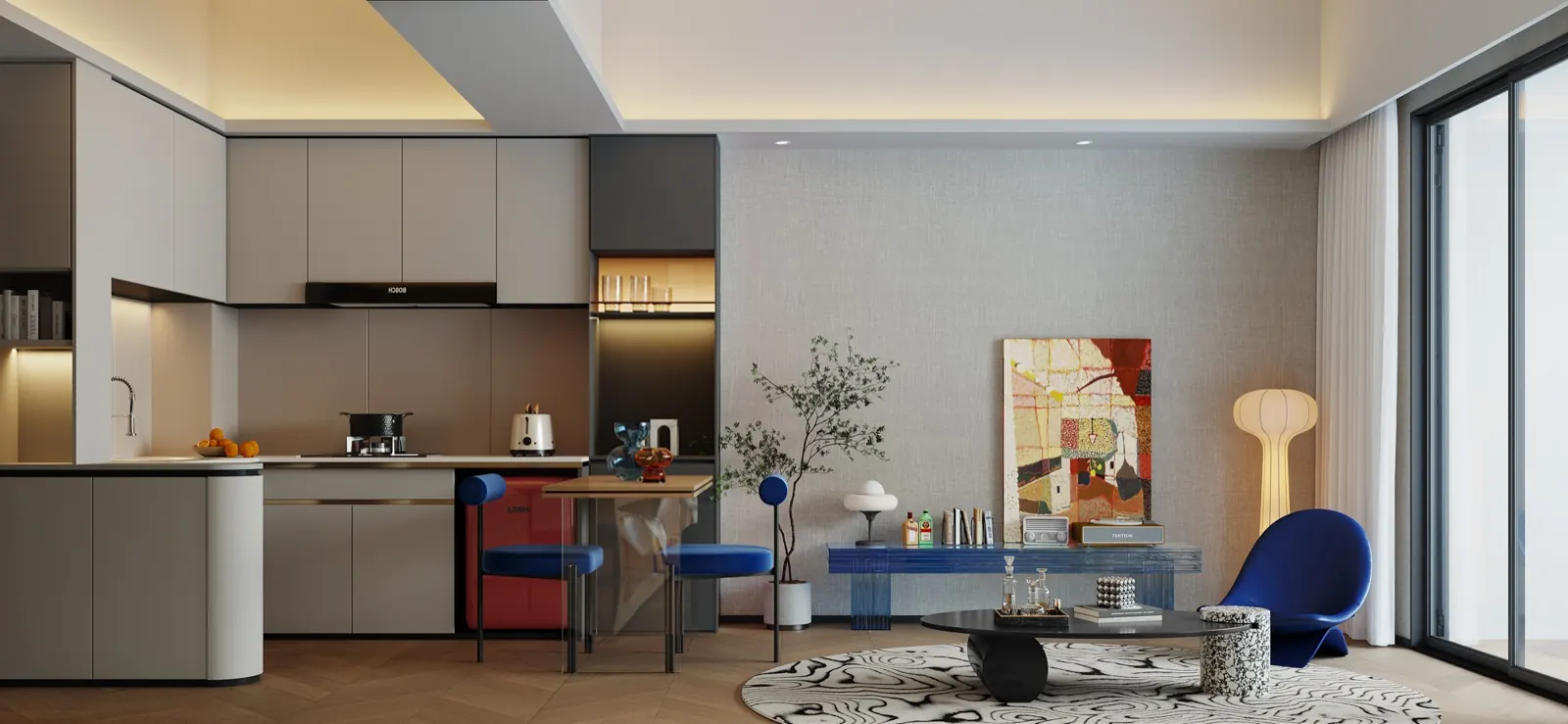 5 bedroom interior
