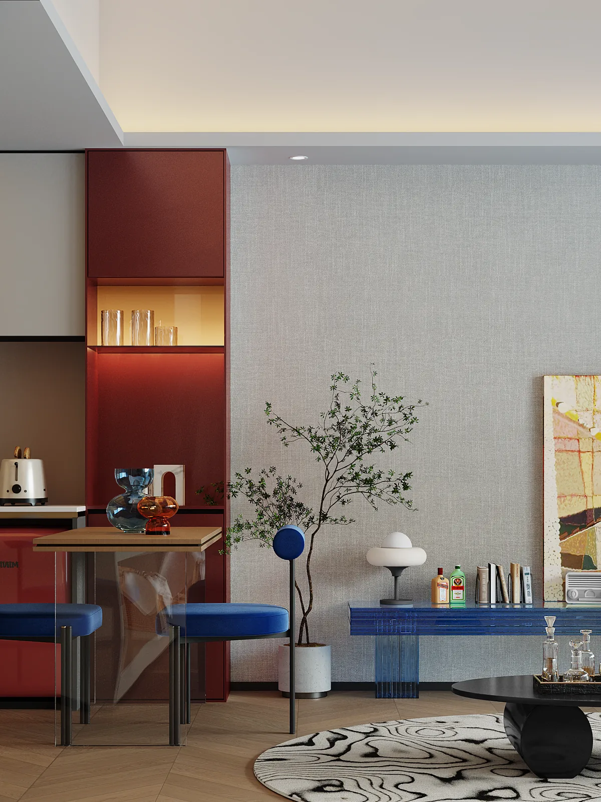 Studio show home