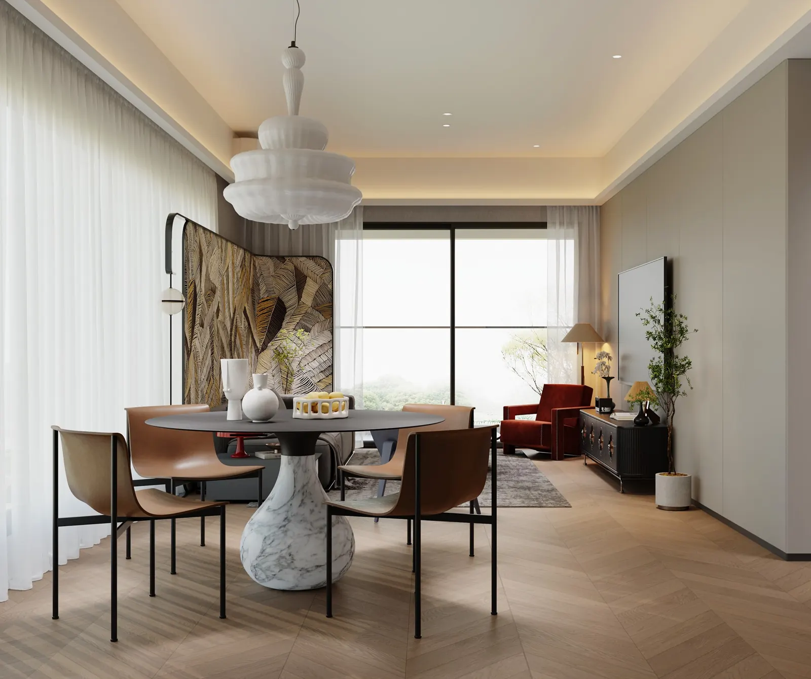 2 bedroom interior
